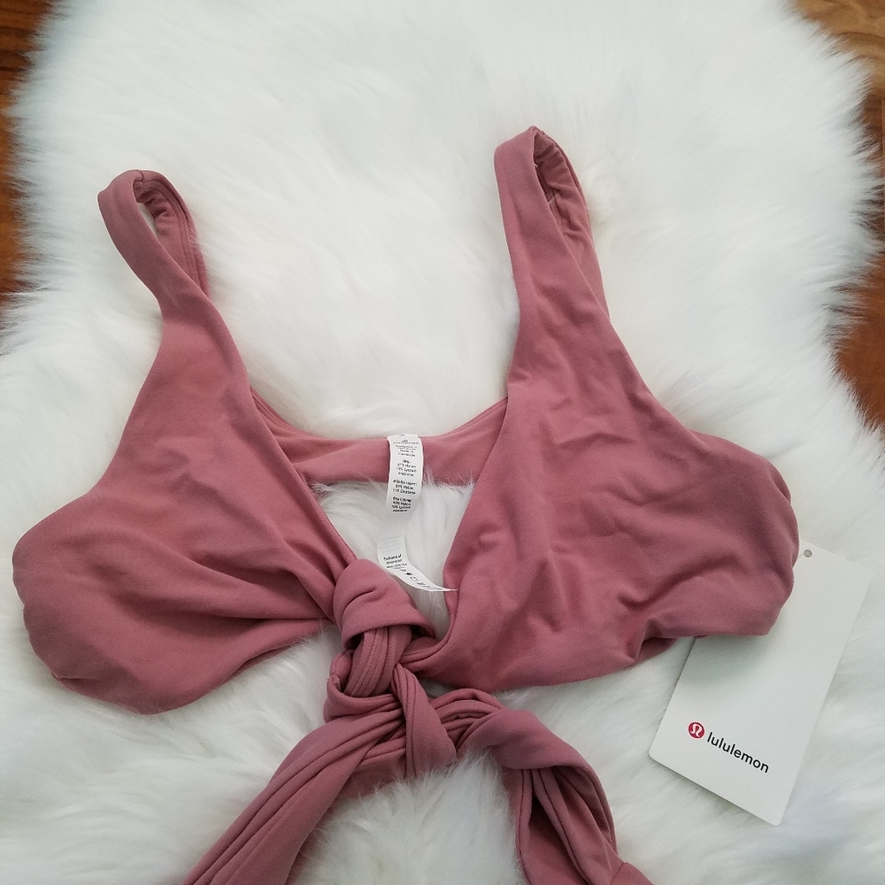 Lululemon still Your mind bra quicksand pink 10 - Picture 2 of 7